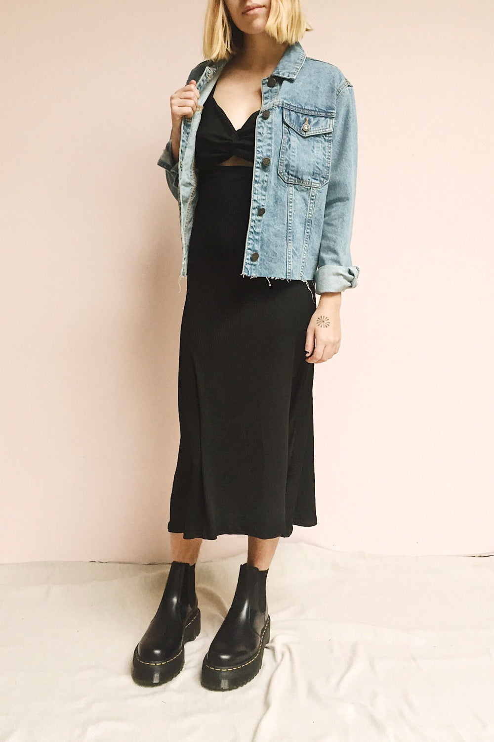 Sauville | Fitted Cut-Out Dress