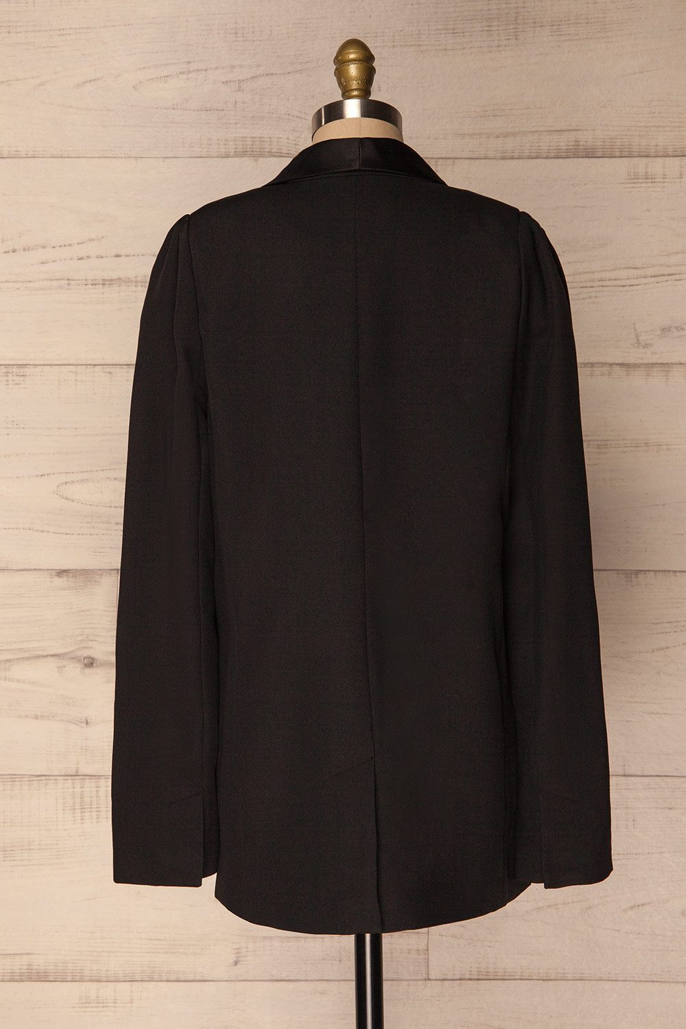 Jartos Black Oversized Double Breasted Blazer | La Petite Garçonne 5