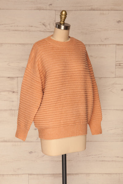 Jastarnia Pink Long Sleeve Sweater | La petite garçonne side view