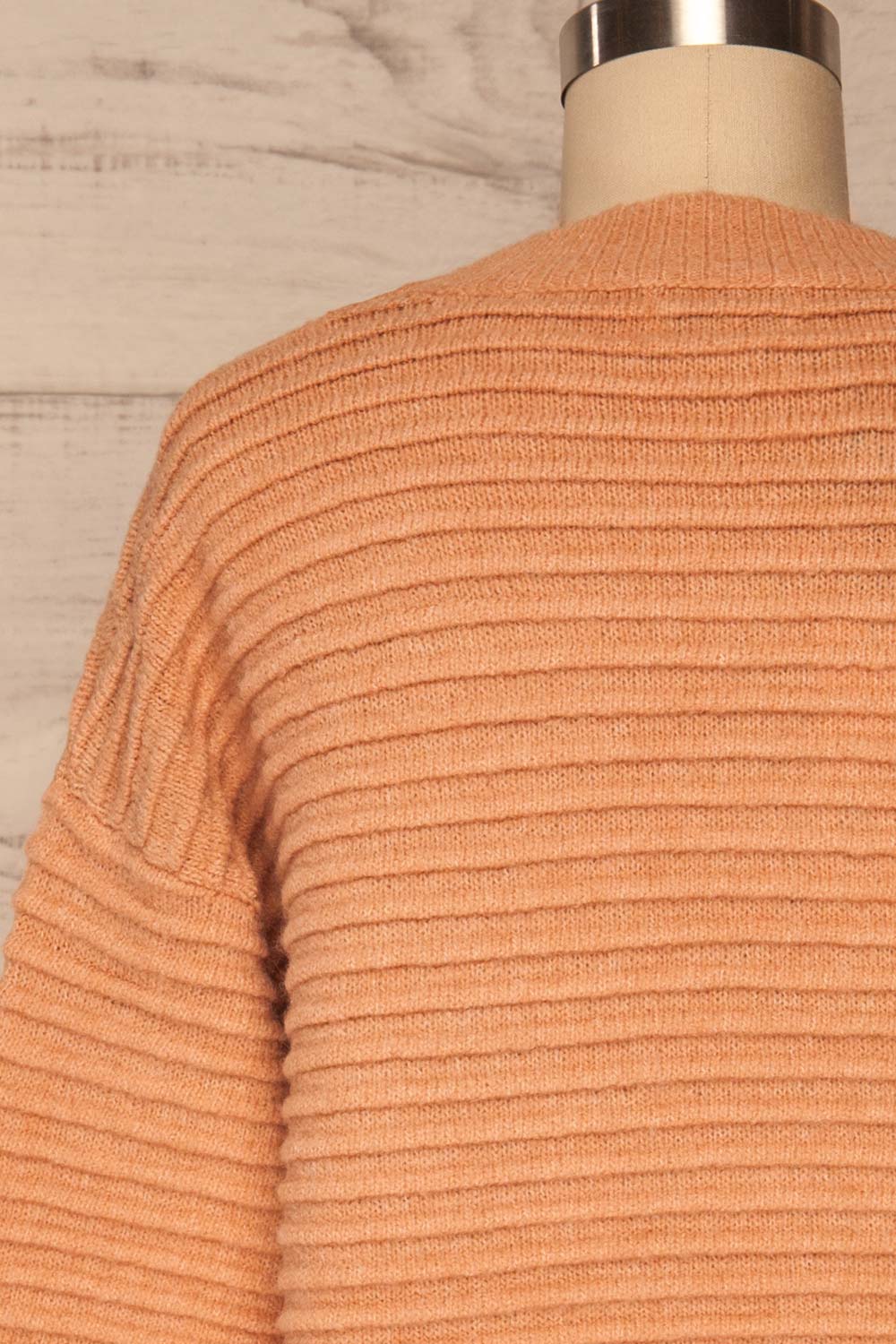 Jastarnia Pink Long Sleeve Sweater | La petite garçonne back close up