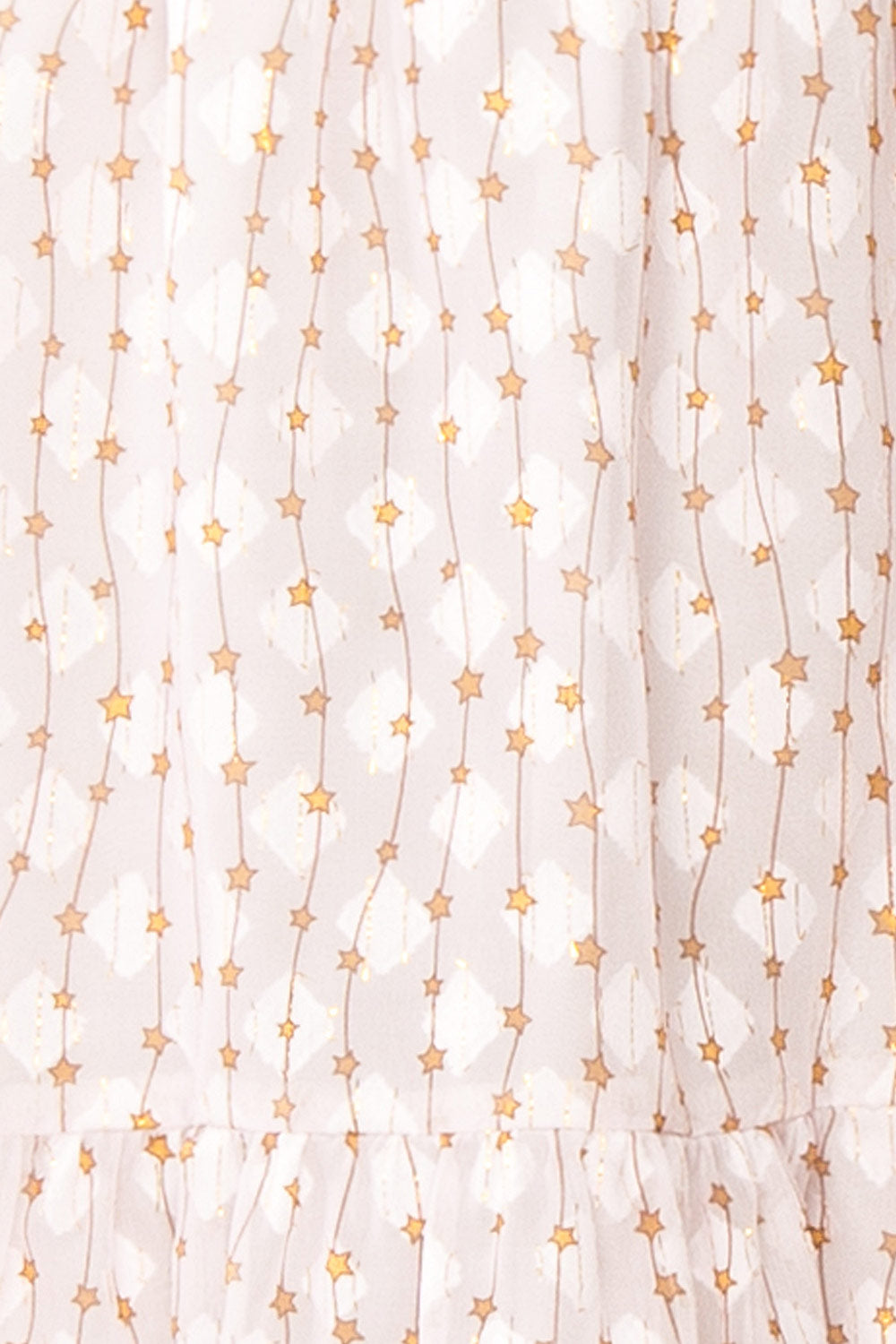 Jean Short Star Patterned Dress | Boutique 1861 fabric