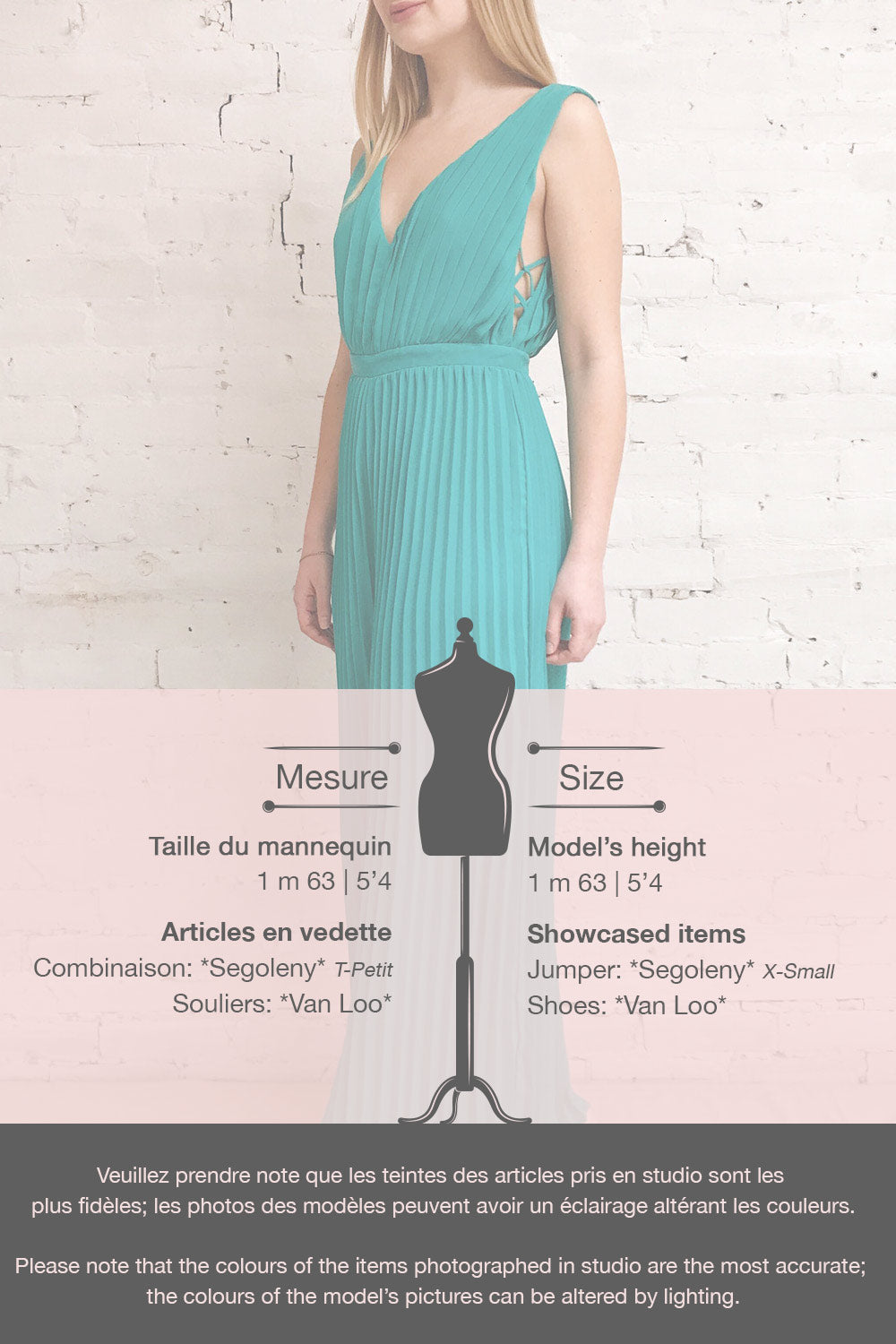 Segoleny Turquoise Pleated Wide Leg Jumpsuit | Boutique 1861 template