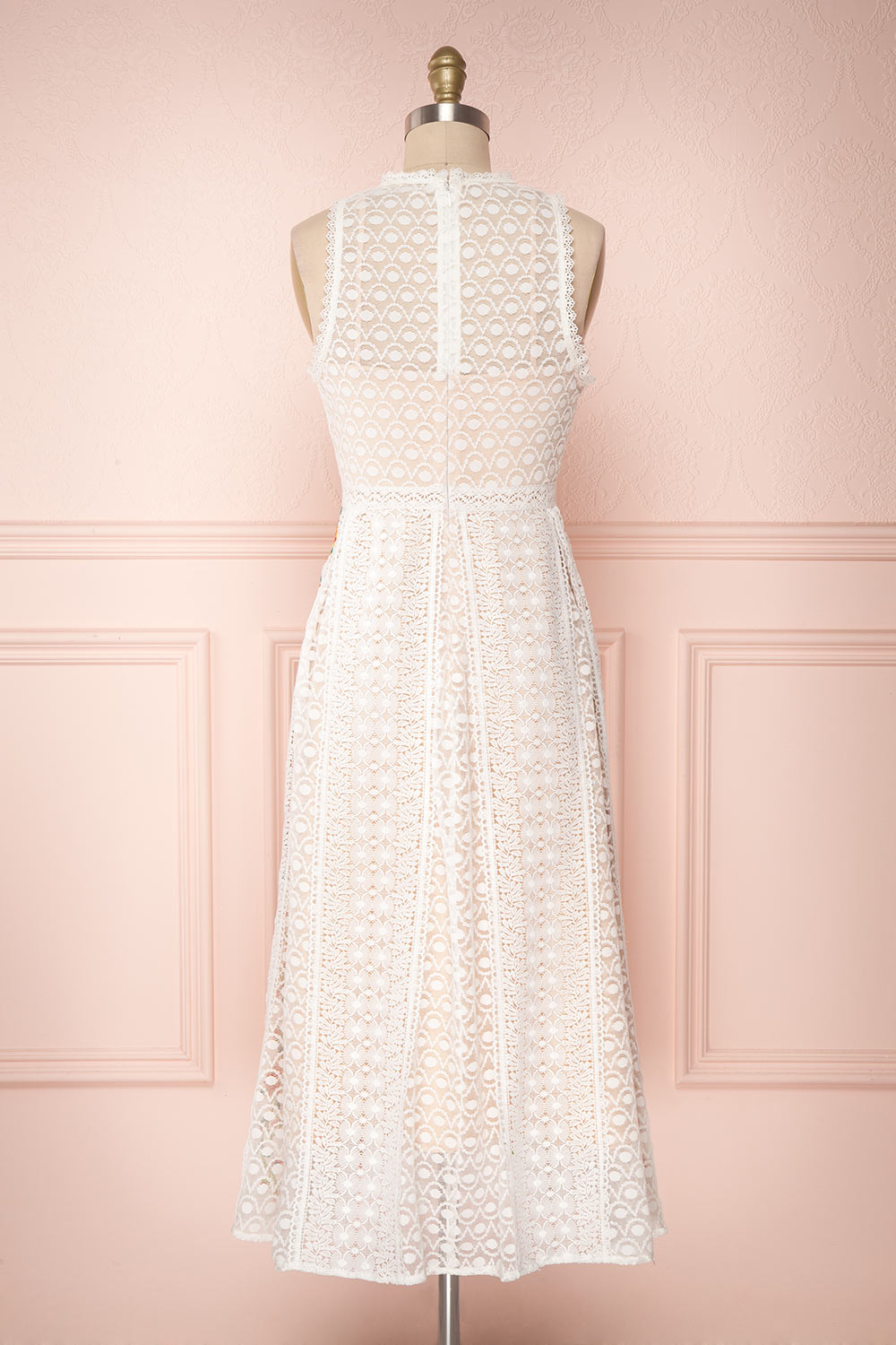 Kaneki | Robe Blanche Brodée