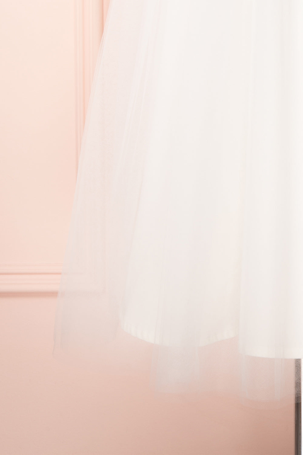 Katalinka White Tulle Floral A-Line Dress | Boutique 1861 6