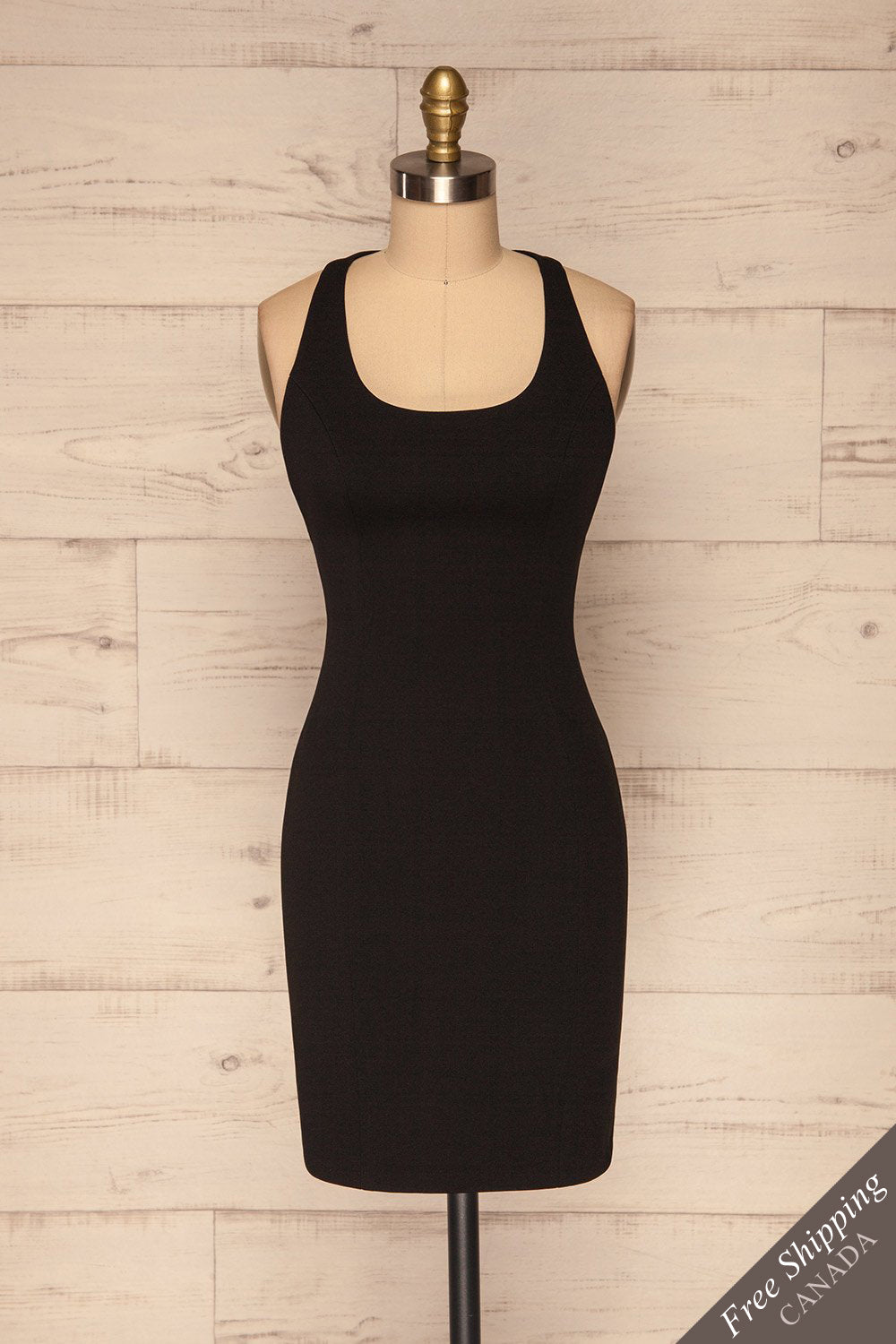 Kelsie Black Cocktail Dress | La petite garçonne