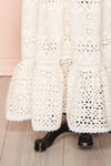 Kementari Openwork Lace Maxi Bridal Dress | Boudoir 1861 bottom