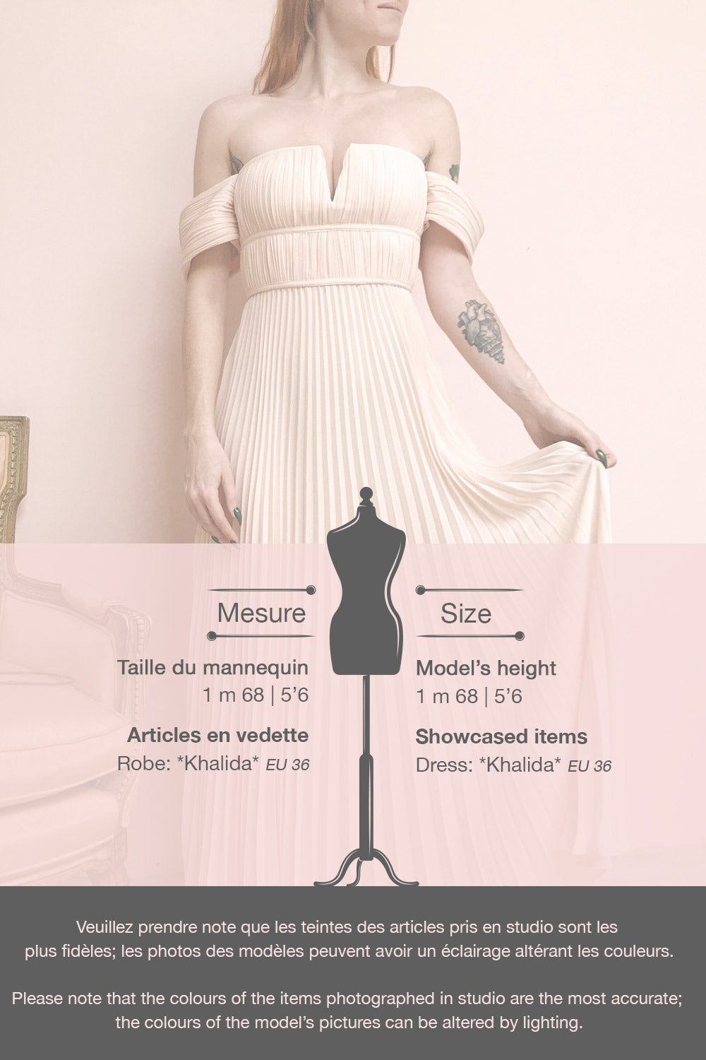 Khalida Light Pink Pleated Maxi Dress | Boudoir 1861 template