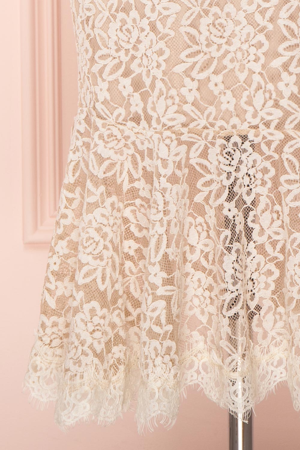 Kjerstin Ivory Lace Midi Mermaid Bridal Dress | Boudoir 1861