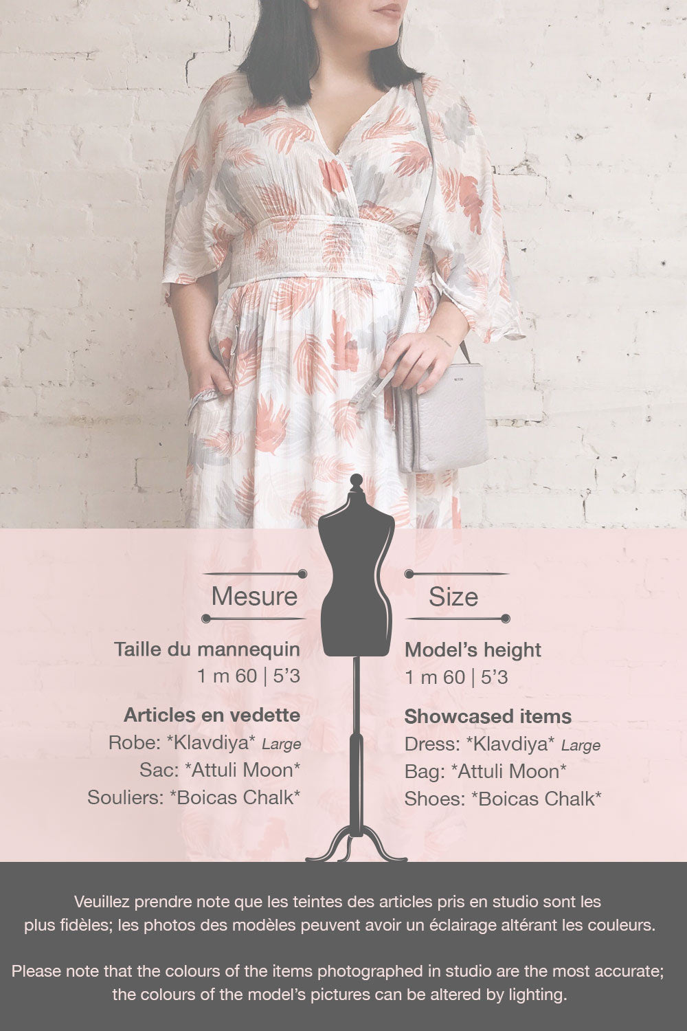 Klavdiya Colourful Leaves Pattern Maxi Dress | Boutique 1861 template