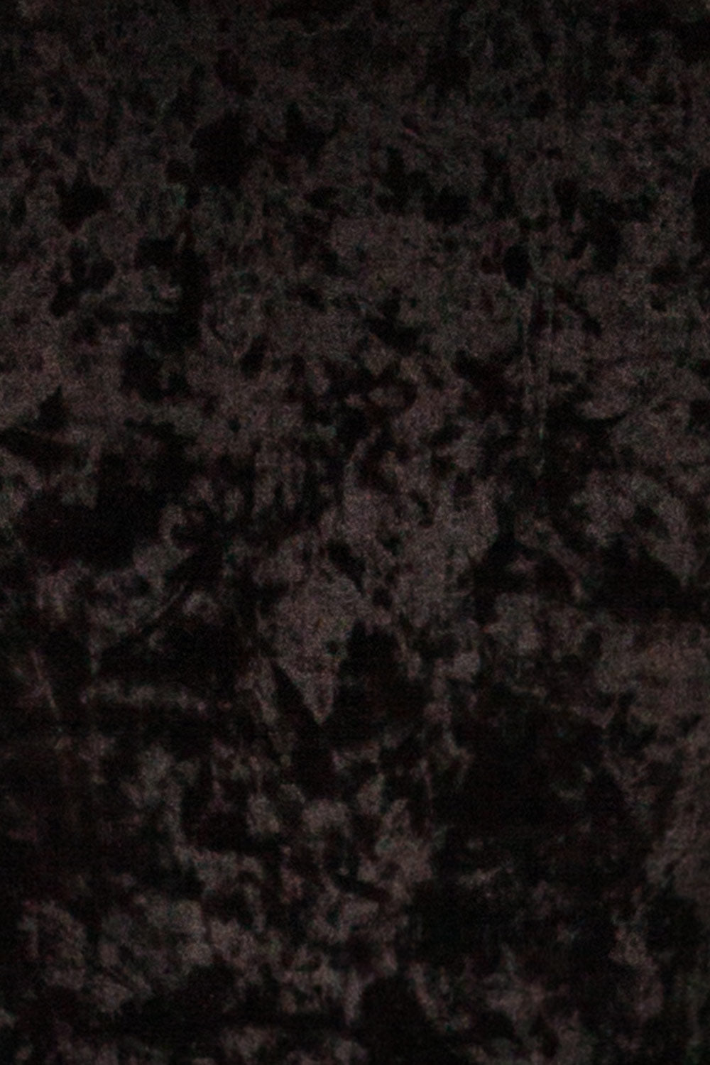 Korfantow Black Velvet Maxi Dress | La petite garçonne fabric