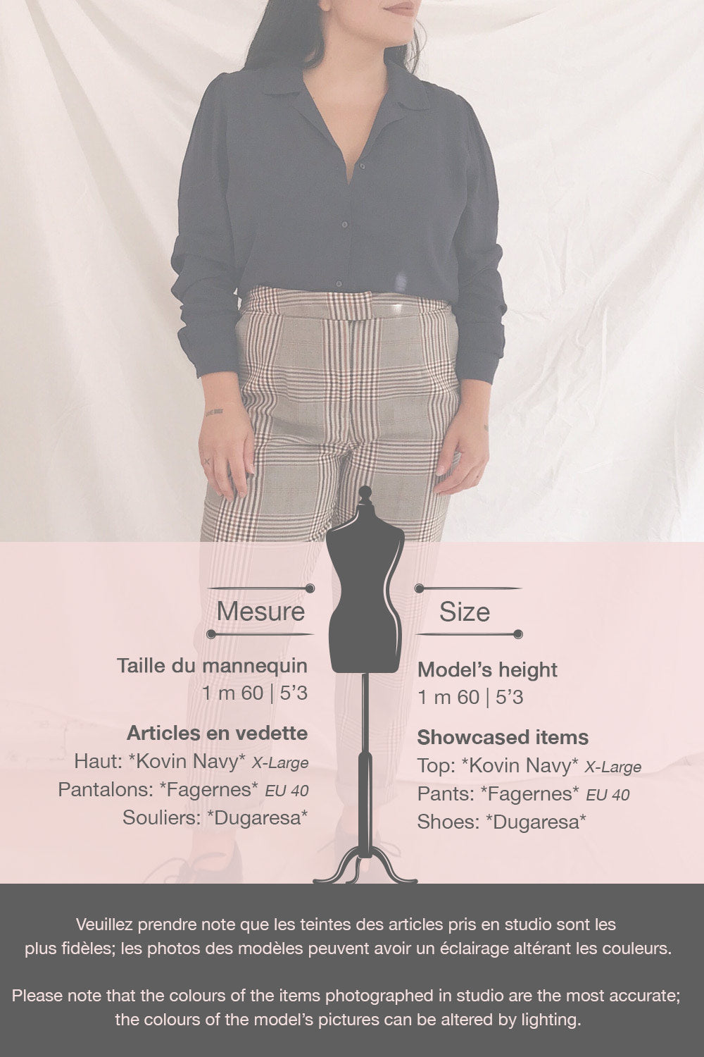 Kovin Navy Long Sleeve Blouse | La petite garçonne template