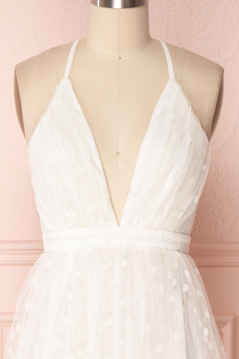 Lenore | White Tulle Dress