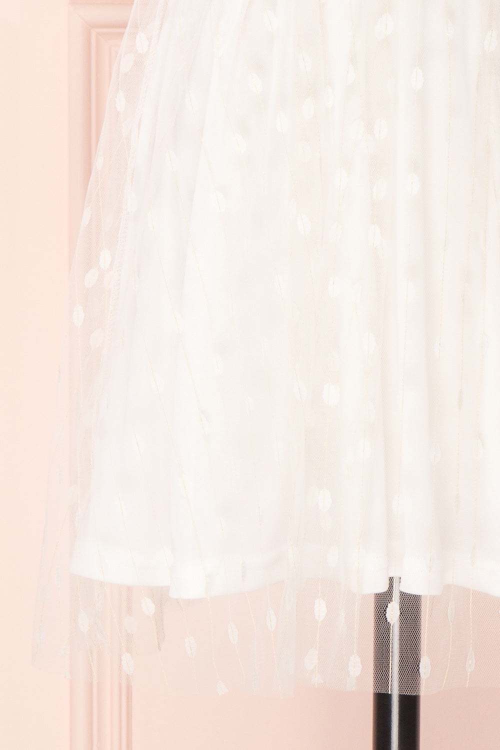 Lenore | White Tulle Dress