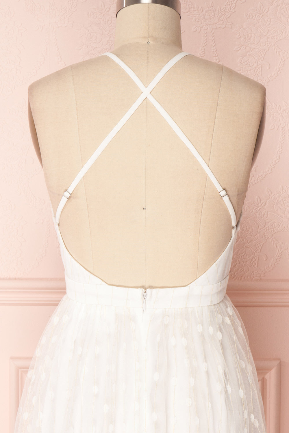 Lenore | White Tulle Dress