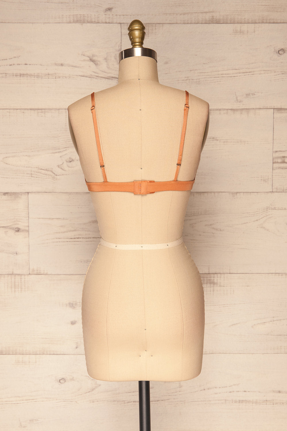 Lexie Orange Triangle Bralette | La Petite Garçonne Chpt. 2 back view
