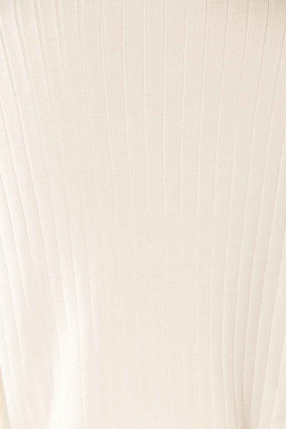 Lixa Ivory Orange Faux-Wrap Long Sleeve Top | La petite garçonne fabric