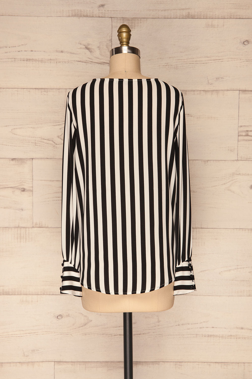 Lublin Stripes Top | Haut Ligné back view | La Petite Garçonne