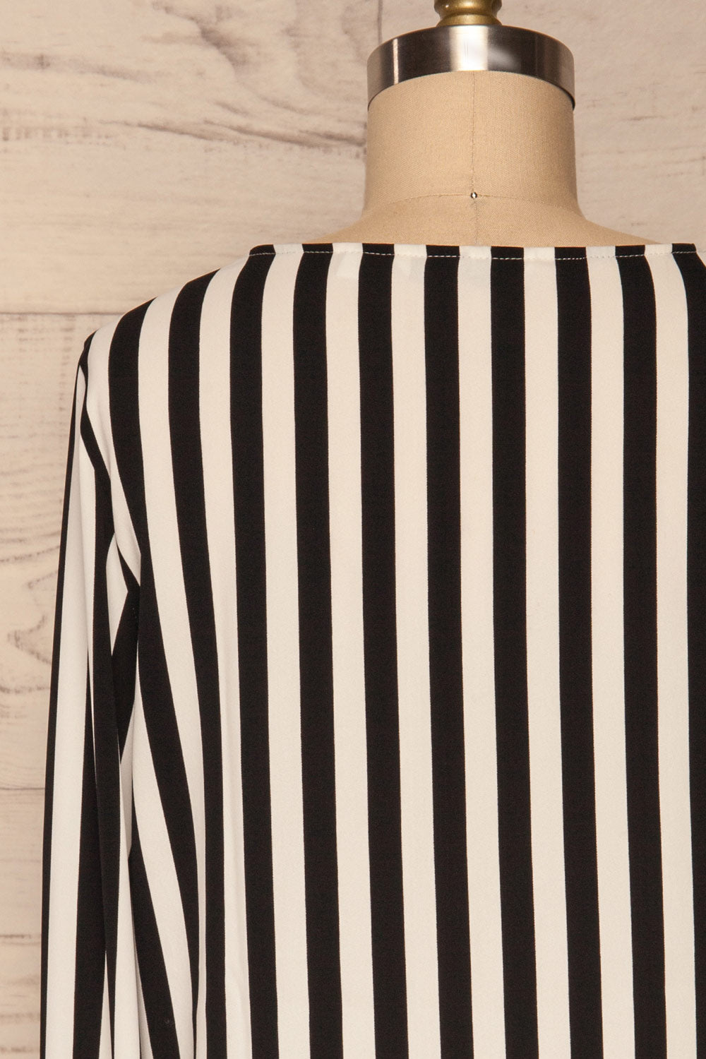 Lublin Stripes Top | Haut Ligné back close up | La Petite Garçonne