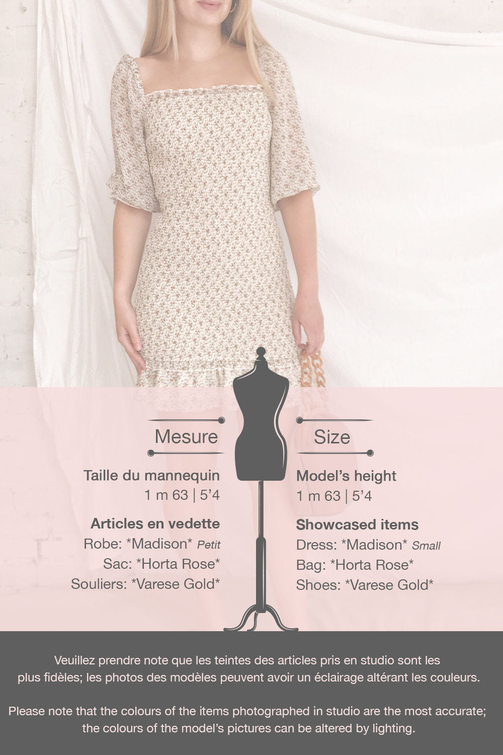 Madison Floral Ruched Short Dress w/ Frills | Boutique 1861 template