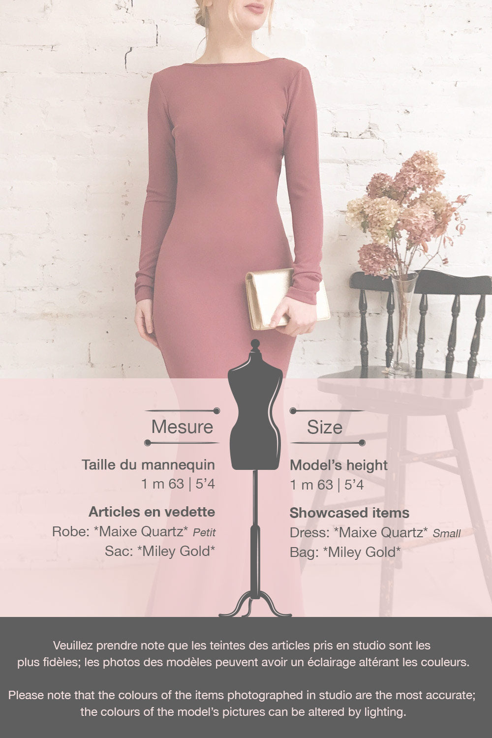 Maixe Petal Pink Open V-Back Mermaid Gown | La Petite Garçonne template