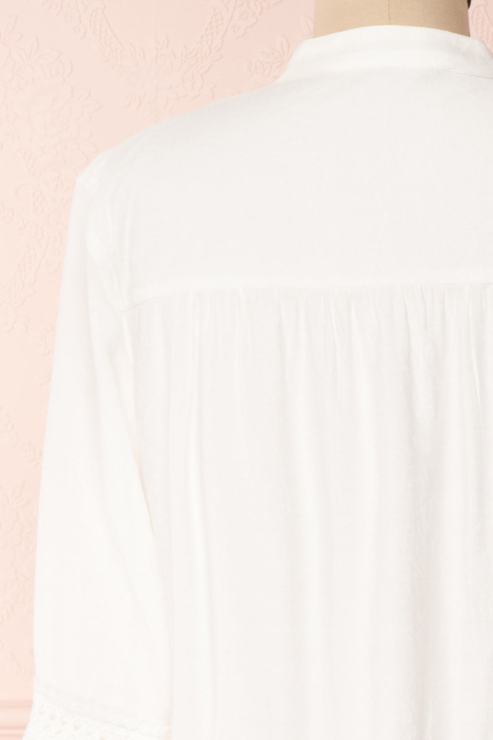 Makanui White Tunic Dress with Bell Sleeves | Boutique 1861