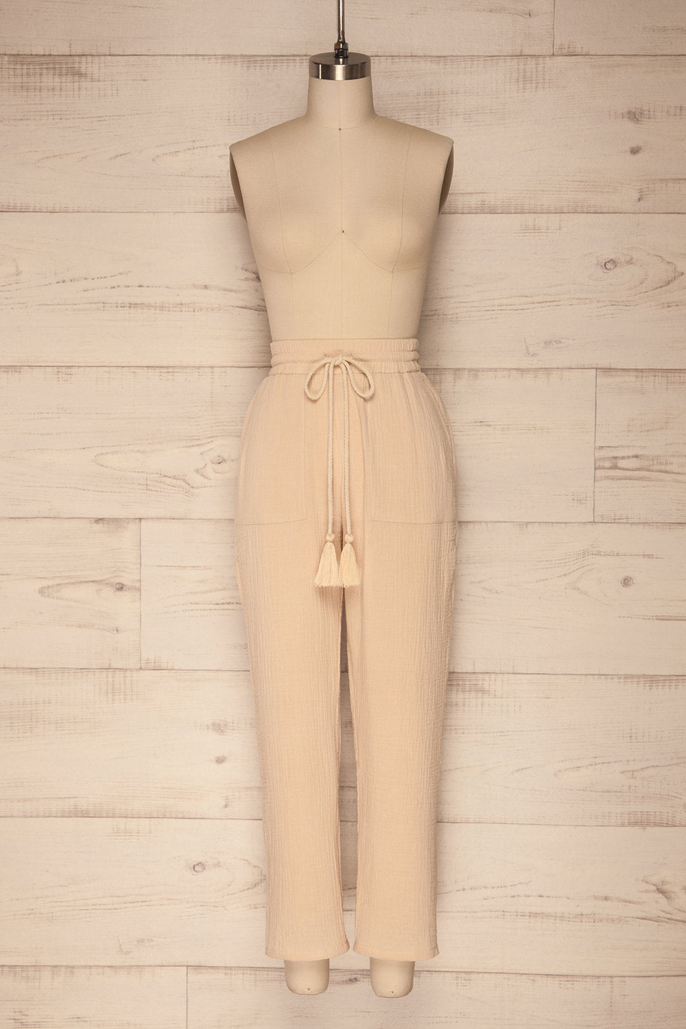 Malomice | Straight Leg Linen Pants