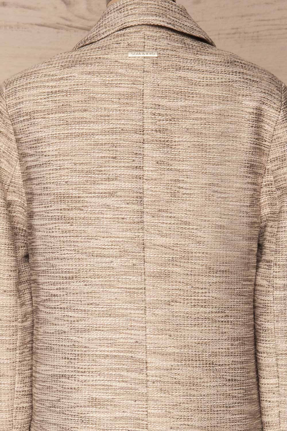 Malpaises | Grey & White Topcoat