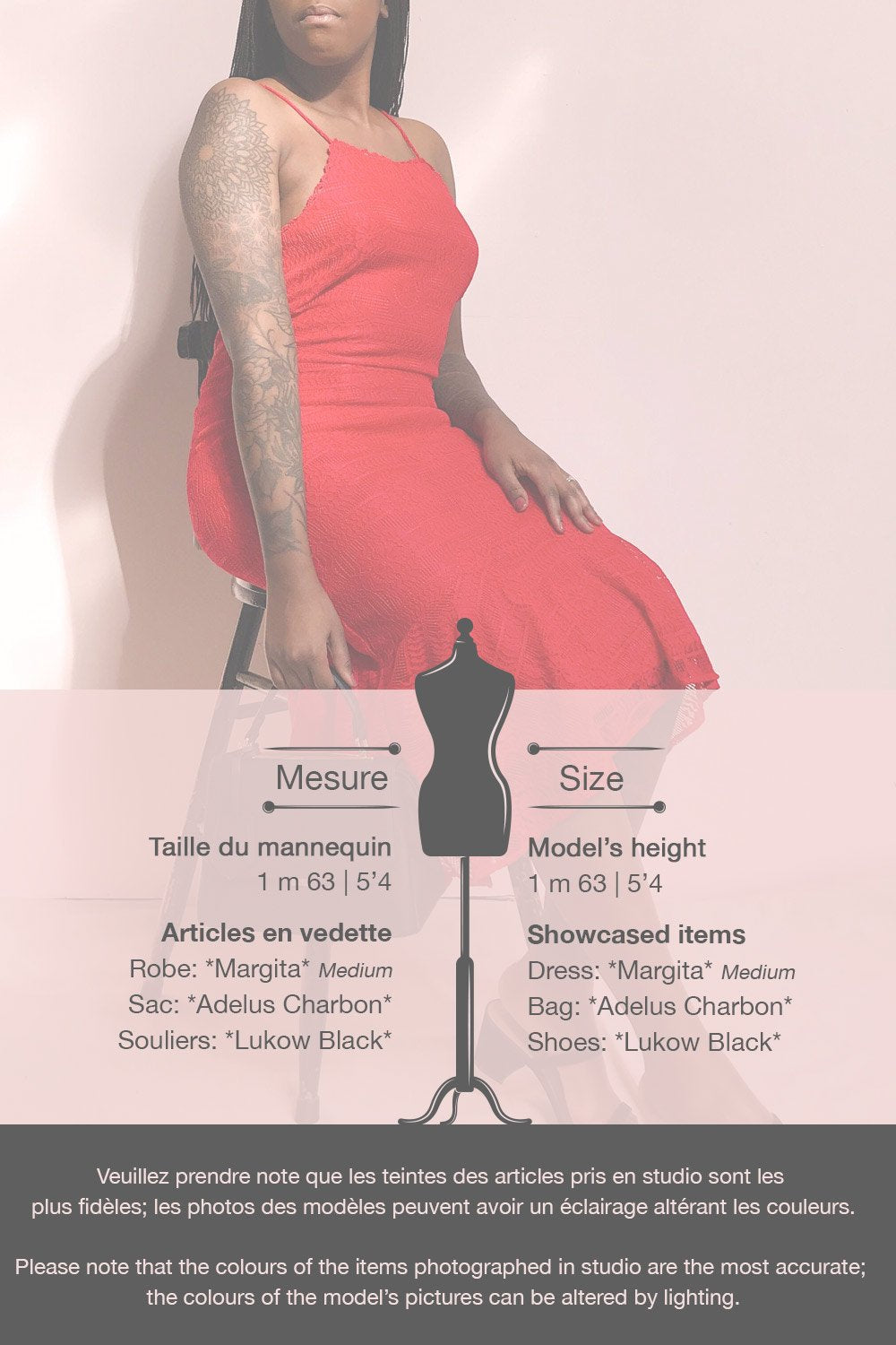 Margita Red Hatler Summer Midi Dress | Boutique 1861 template