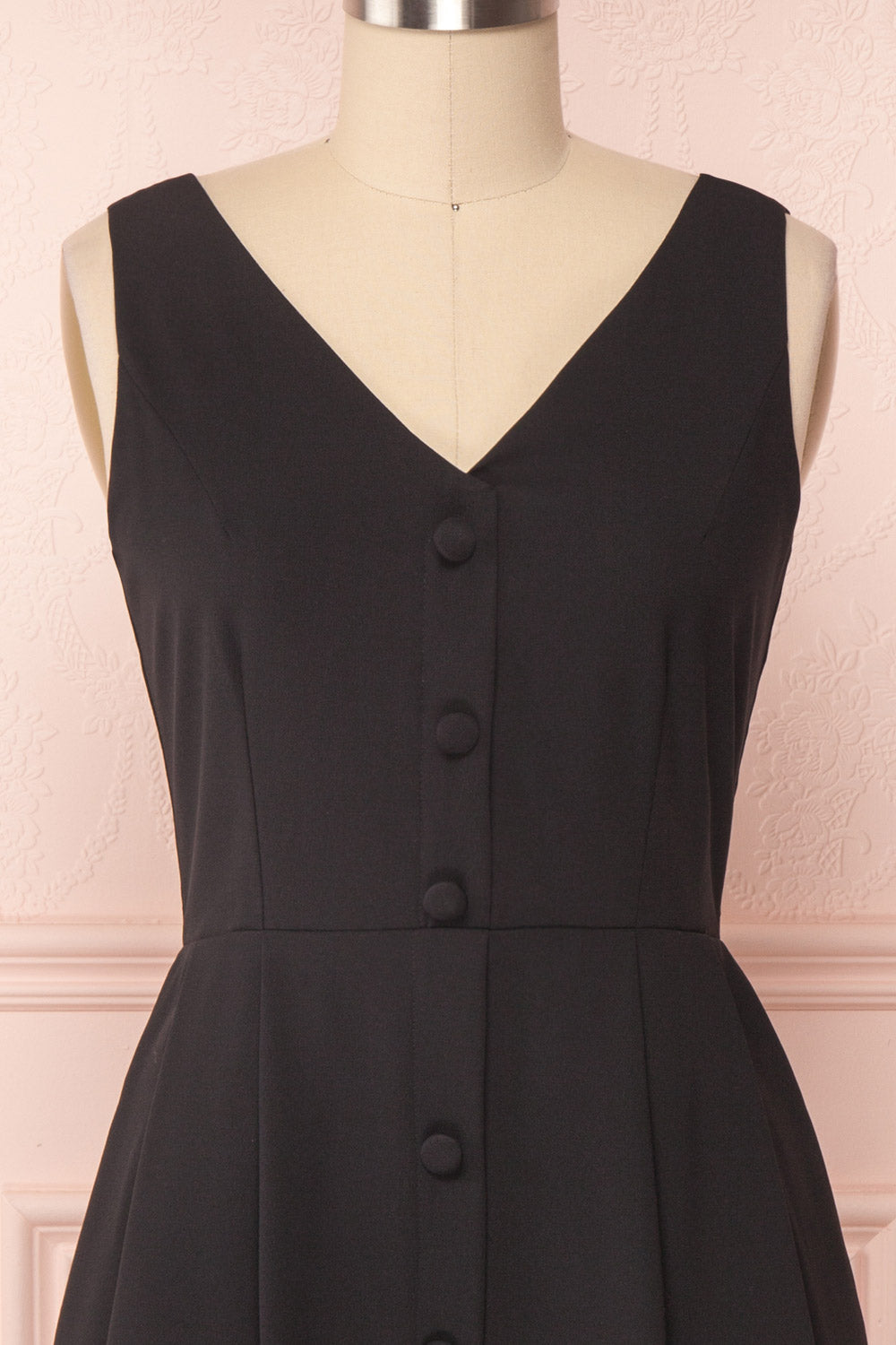 Mariska | Button-Up A-Line Dress