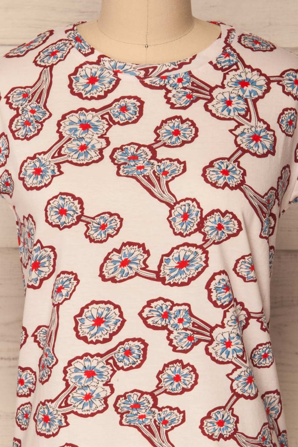 Merdorp Colourful Floral Pattern T-Shirt | La Petite Garçonne 2