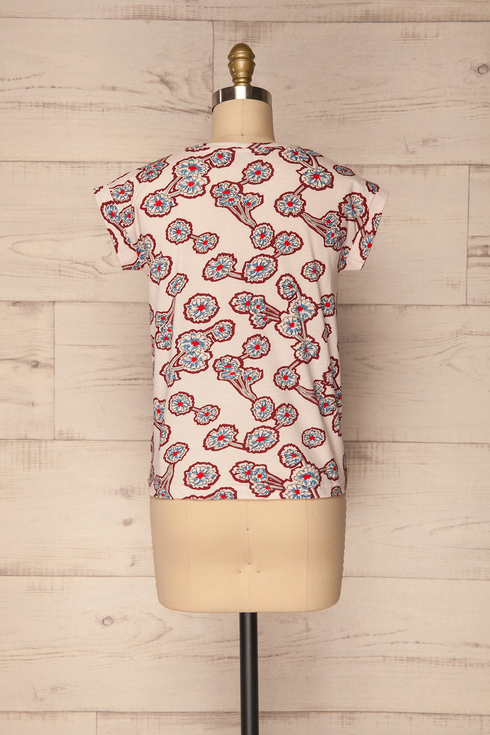 Merdorp Colourful Floral Pattern T-Shirt | La Petite Garçonne 5