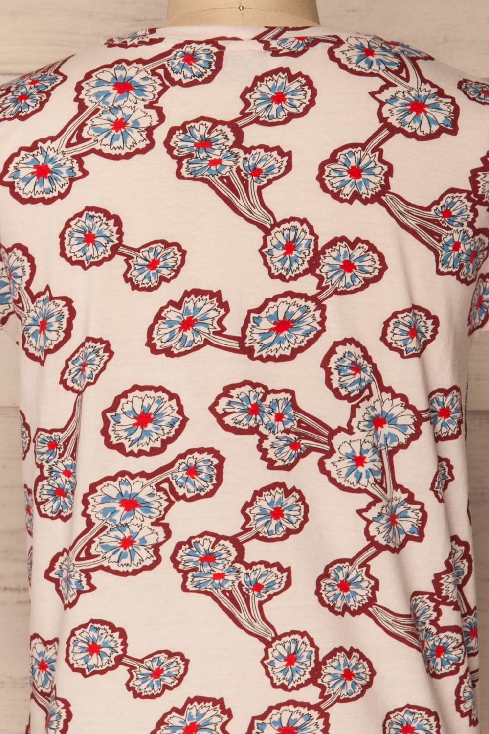 Merdorp Colourful Floral Pattern T-Shirt | La Petite Garçonne 6