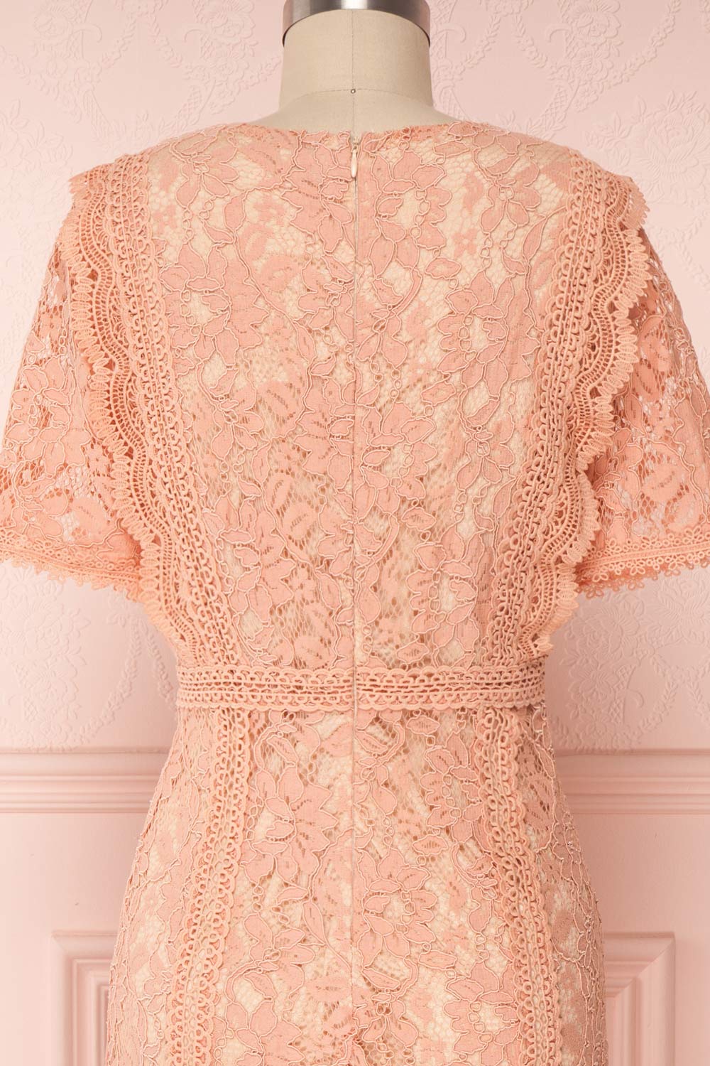 Meteniti | Pink Lace Dress
