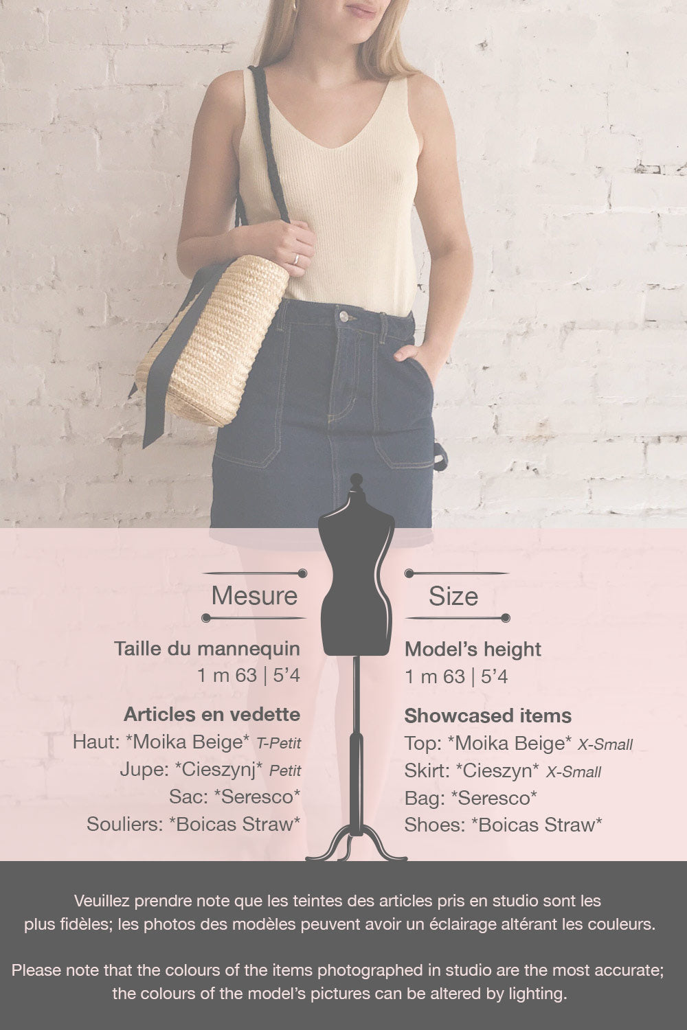 Moika Beige Knitted V-Neck Cami | La petite garçonne template