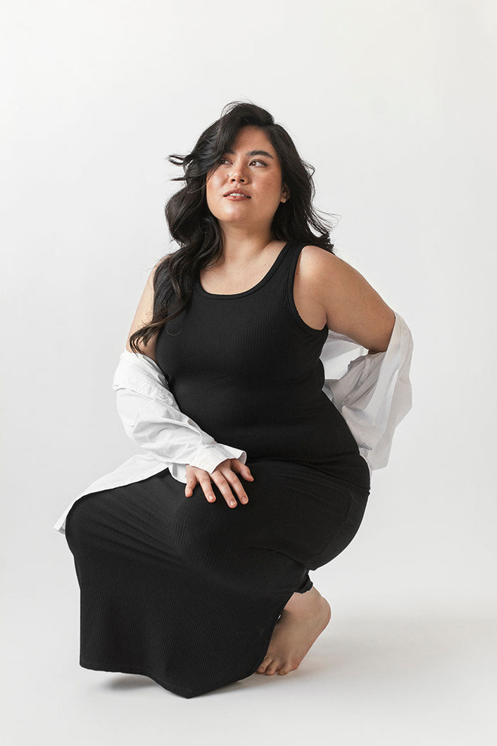 MONICA NOIR/BLACK on model Dailystory Montreal