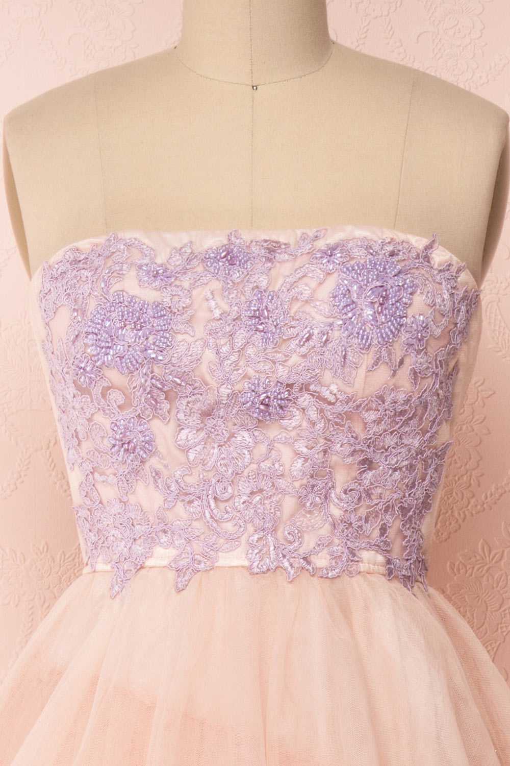 Muroran | Lilac & Pink Dress