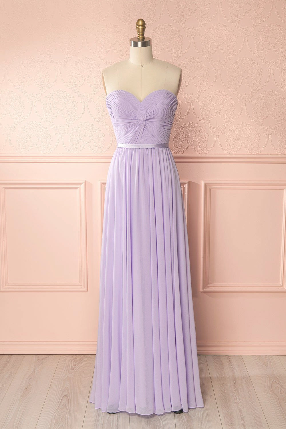 Myrcella Lilas Lilac Corset Back Gown | Boudoir 1861 front view
