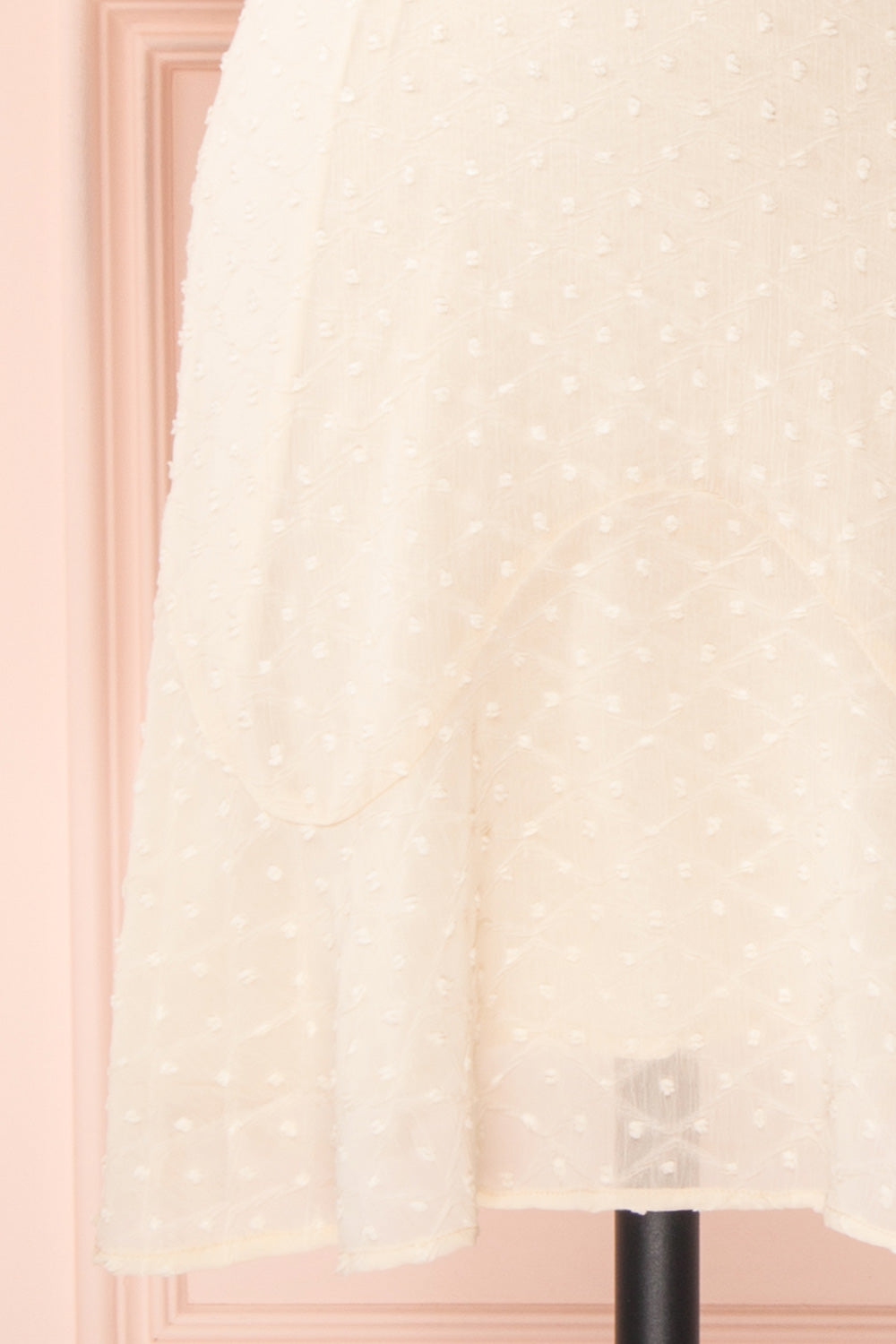 Myrtle Cream Short A-Line Dress | Boutique 1861 bottom 