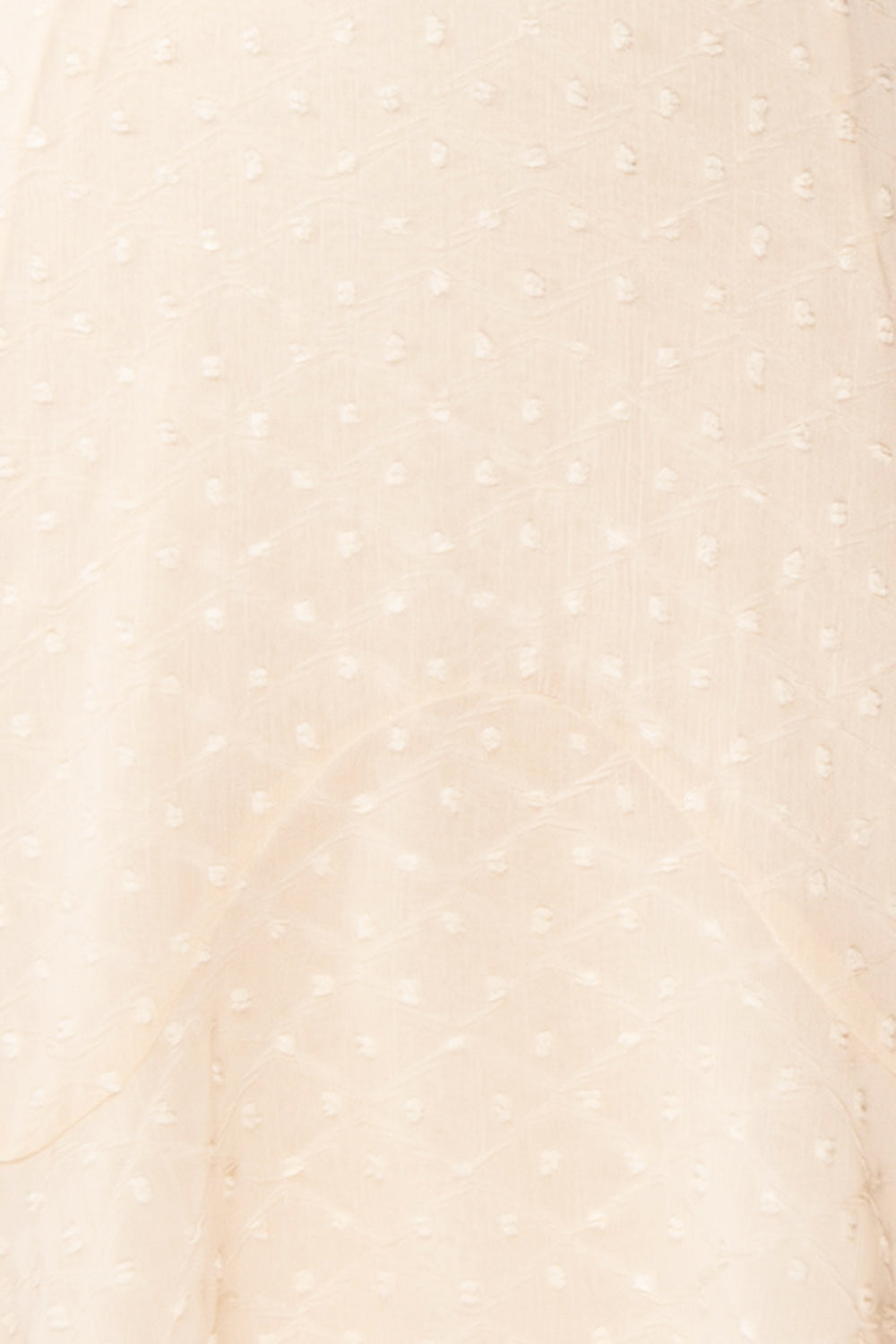 Myrtle Cream Short A-Line Dress | Boutique 1861 fabric 