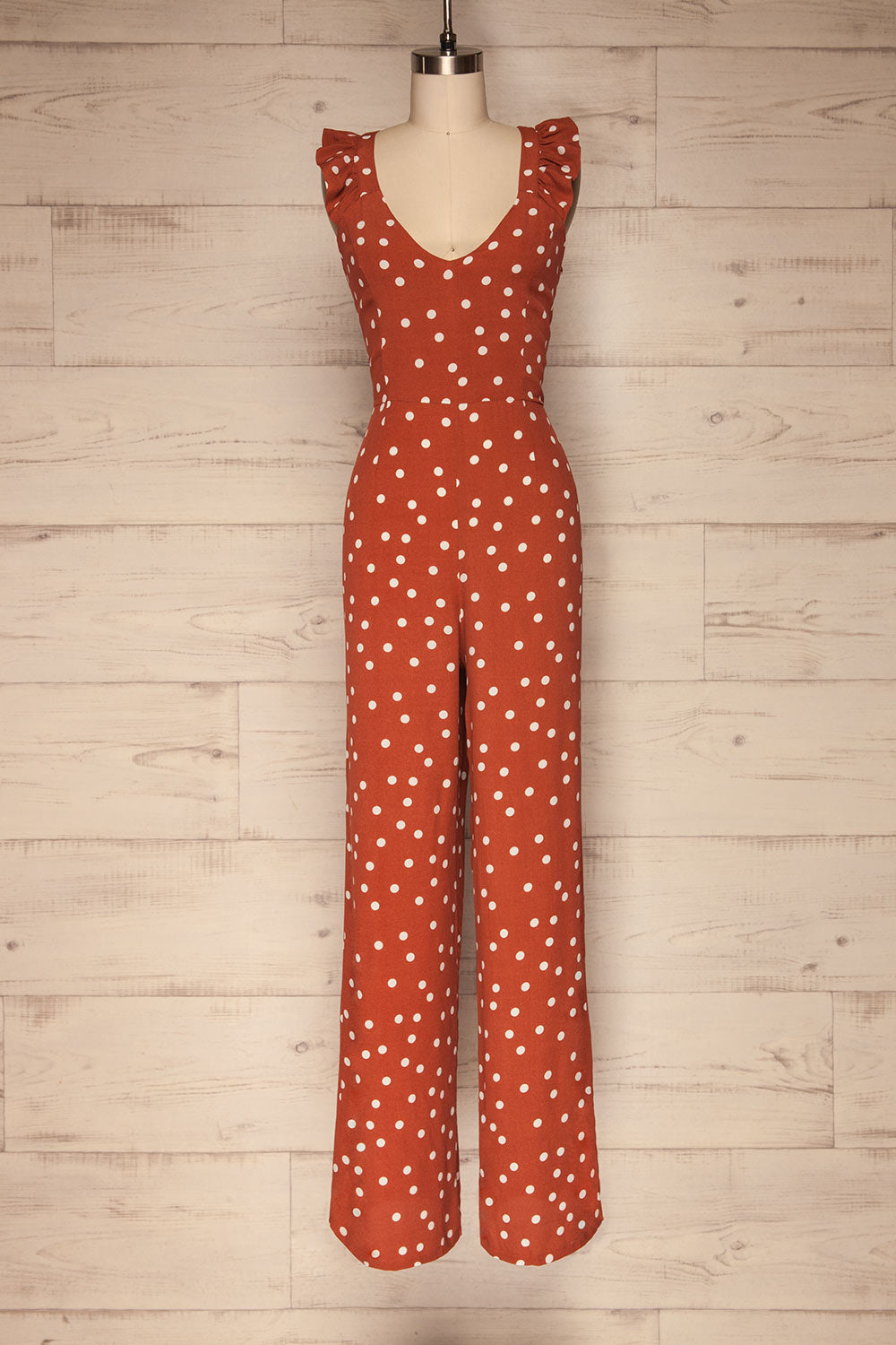 Nandell Orange Jumpsuit | Combinaison | La Petite Garçonne