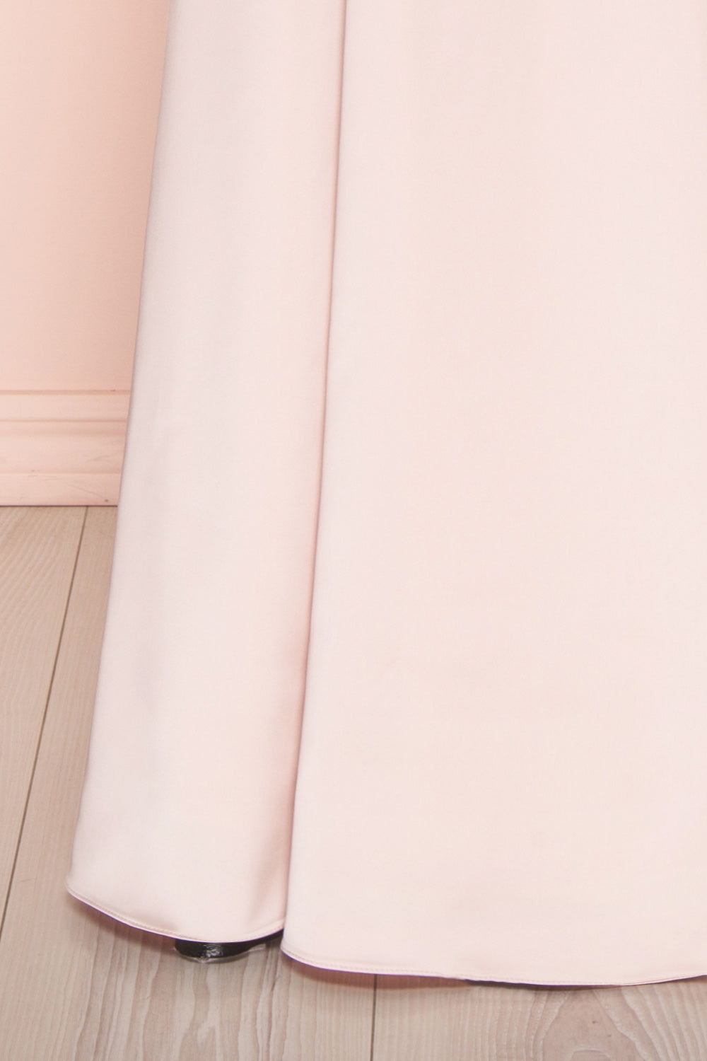 Naomie Blush | Pink Silky Dress