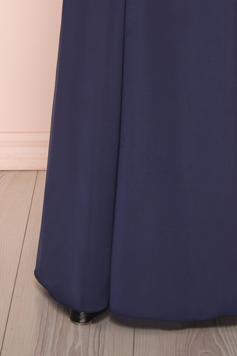 Naomie Navy | Silky Mermaid Gown