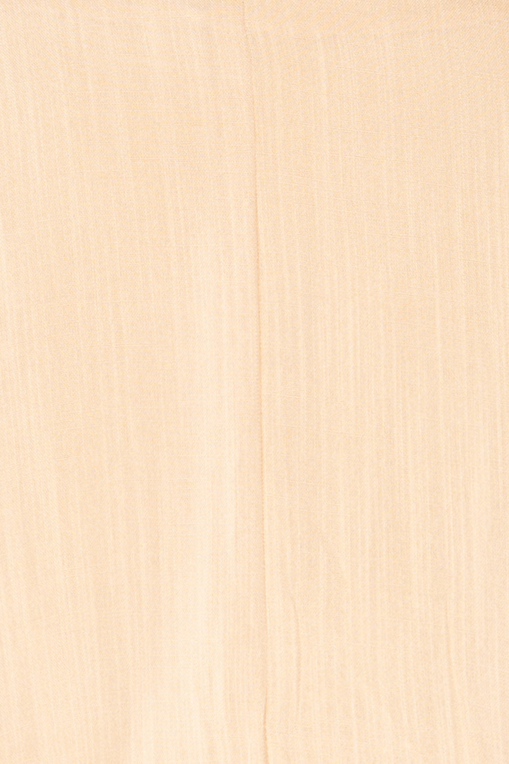 Naousa Beige V-Neck Short Sleeve Dress | La petite garçonne fabric