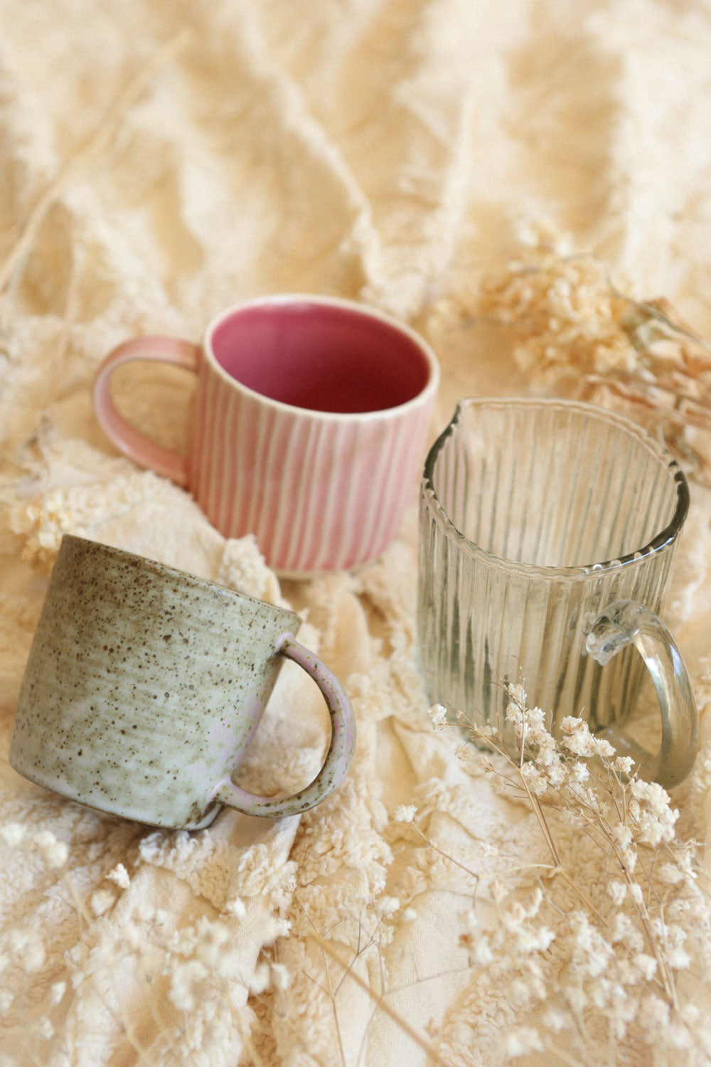 Bachirin Small Beige Ceramic Mug