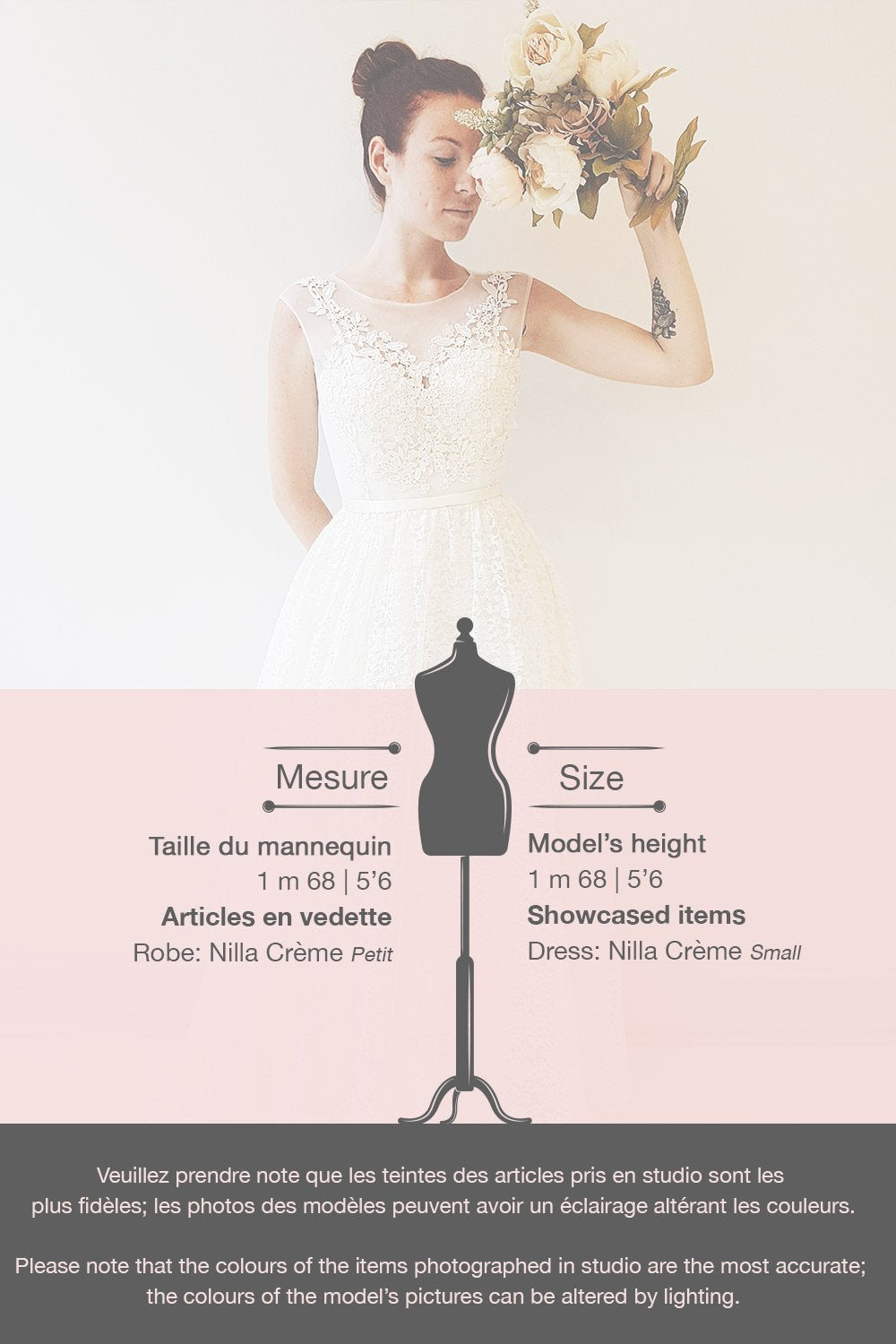 Nilla Cream | Cream Lace Bridal Dress