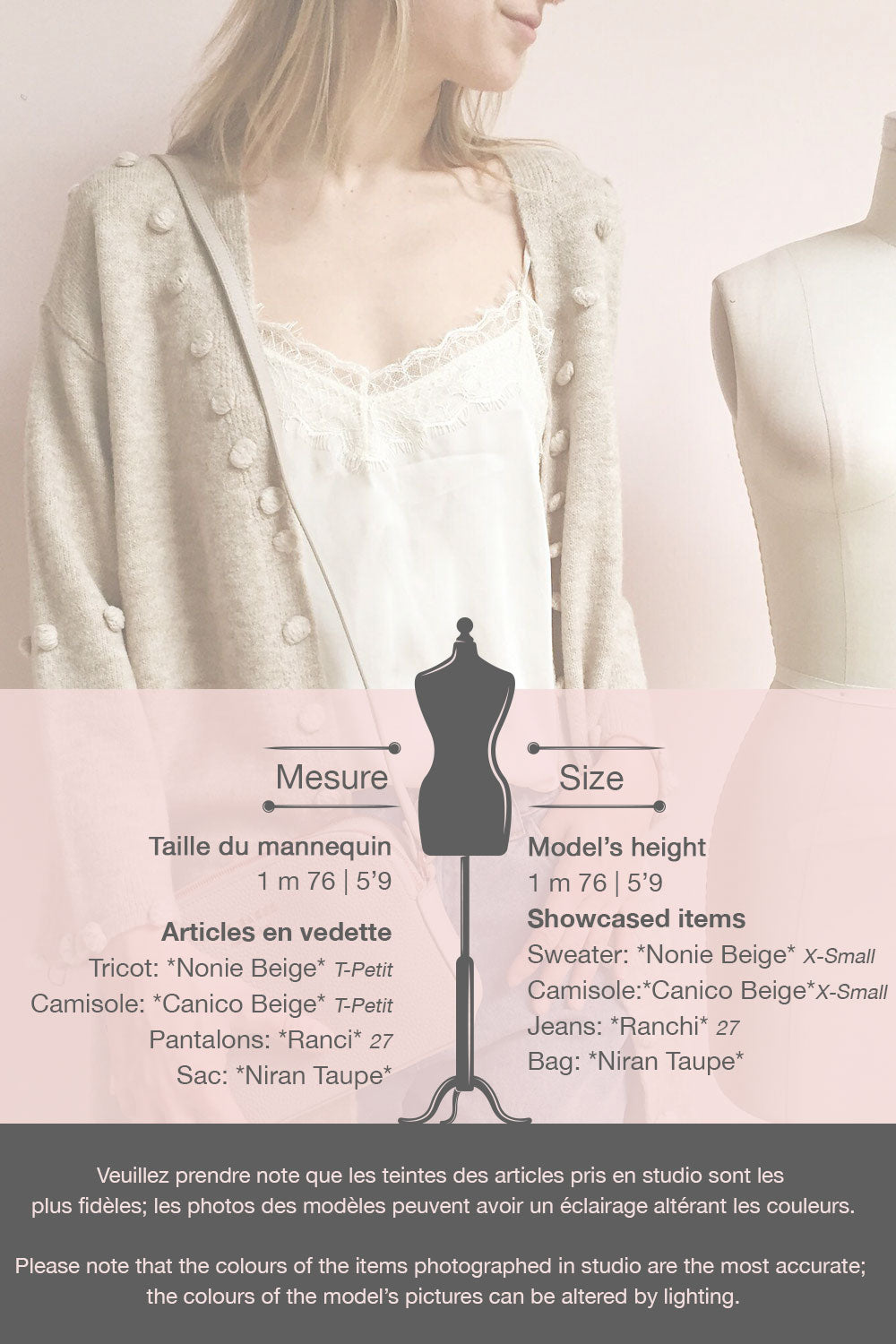 Niran Taupe Crossbody Bag | Sac | La Petite Garçonne Chpt. 2 template