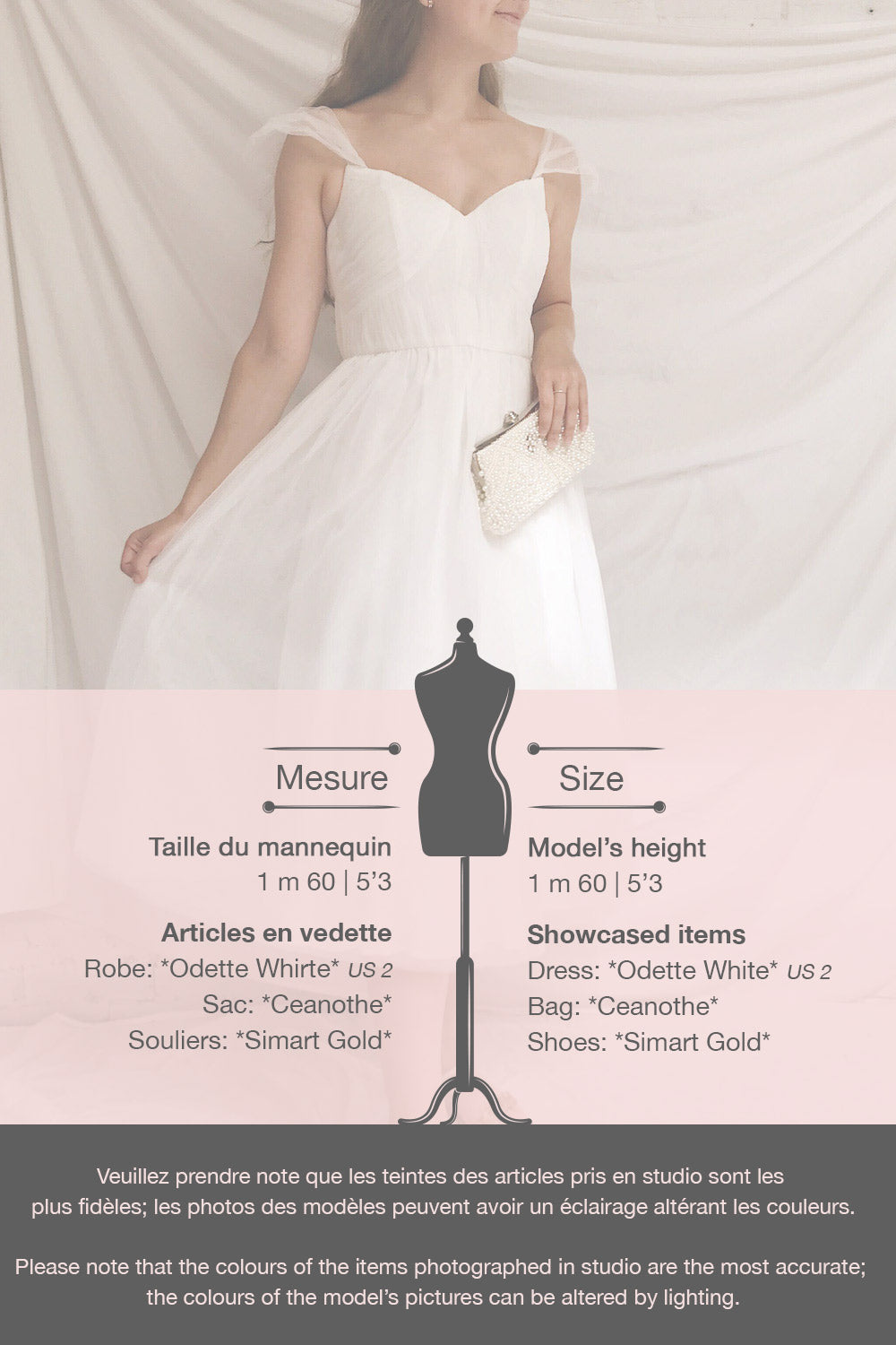 Odette White Midi Tulle Dress | Boudoir 1861 template