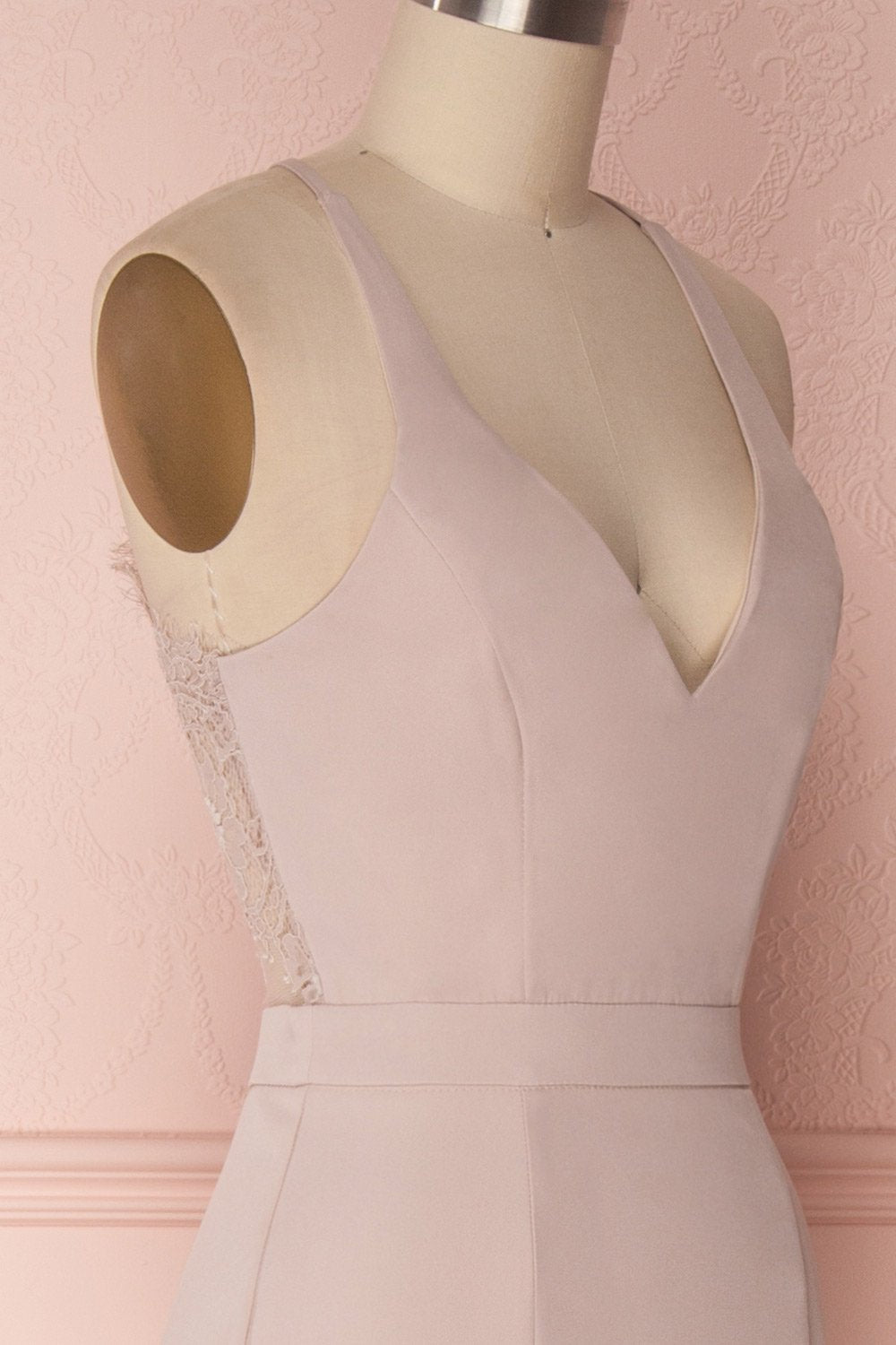 Ovasta Taupe | Mermaid Dress