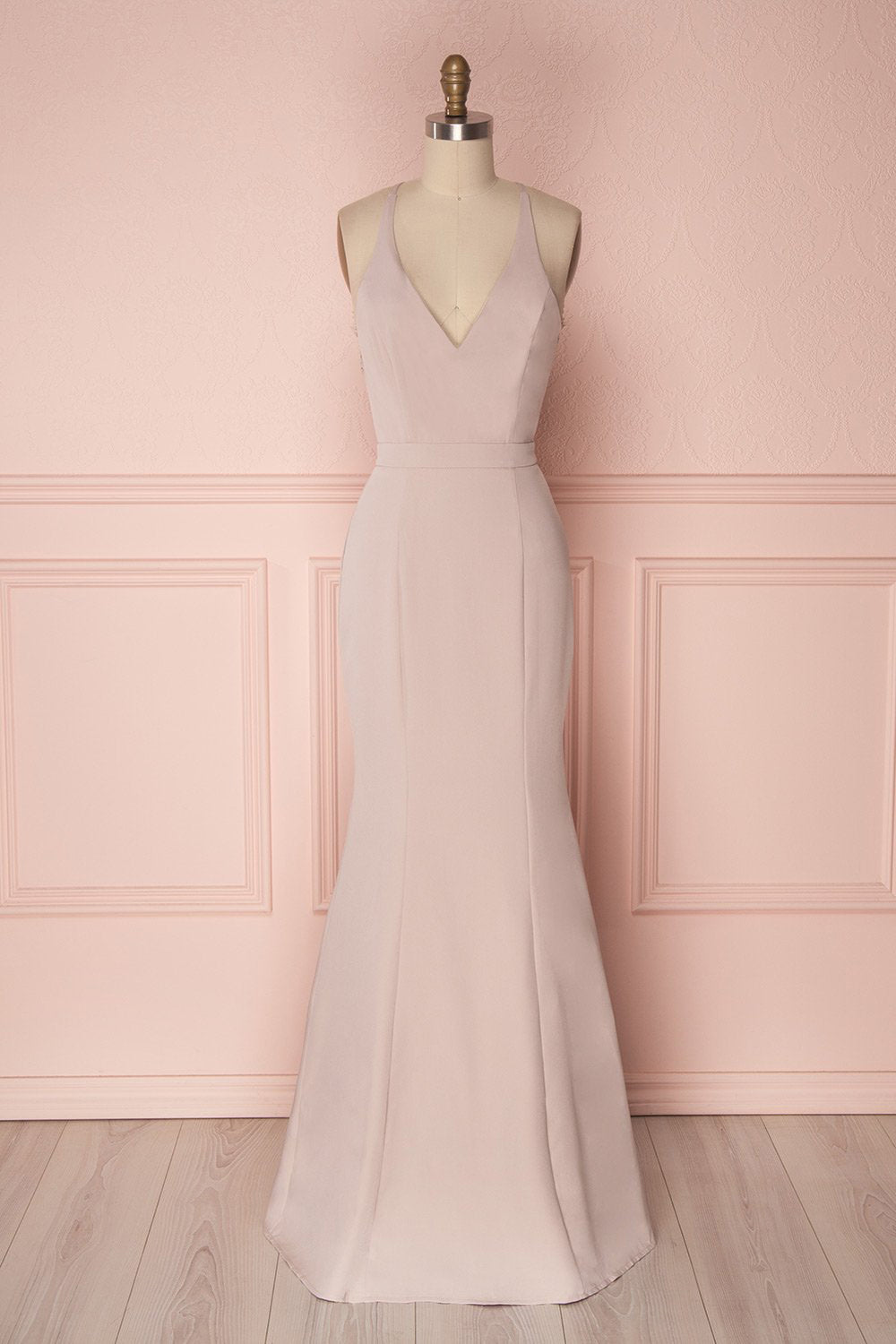 strapless open back dress Arabelle Sequin Dress – Retrofete main image 1