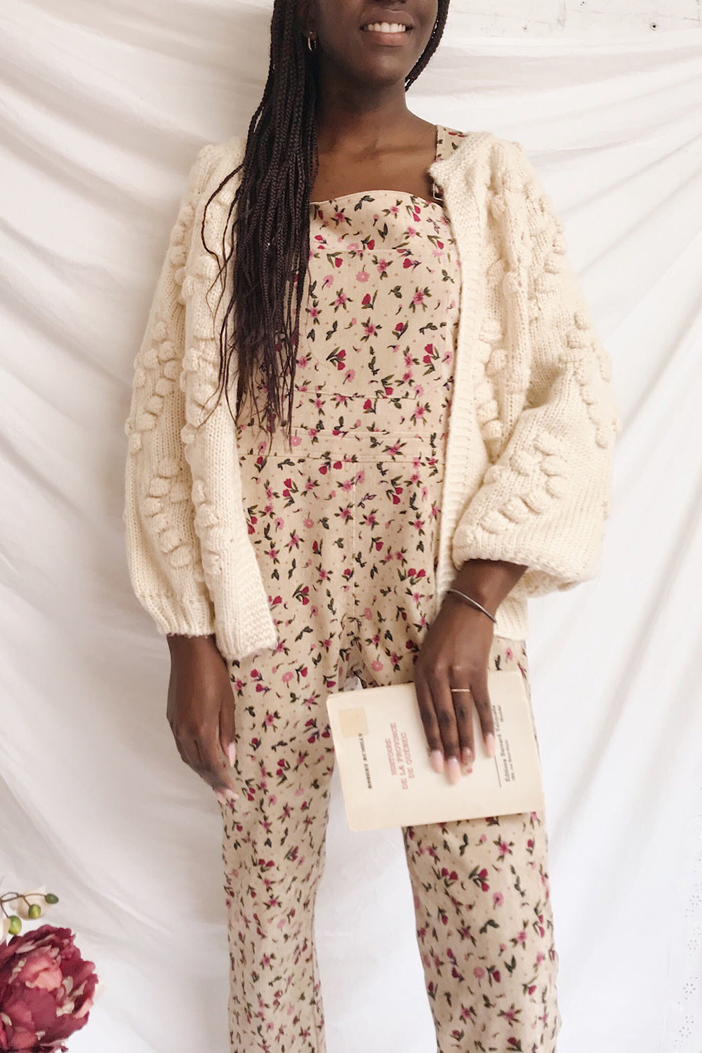Geleen Cream | Knit Cardigan